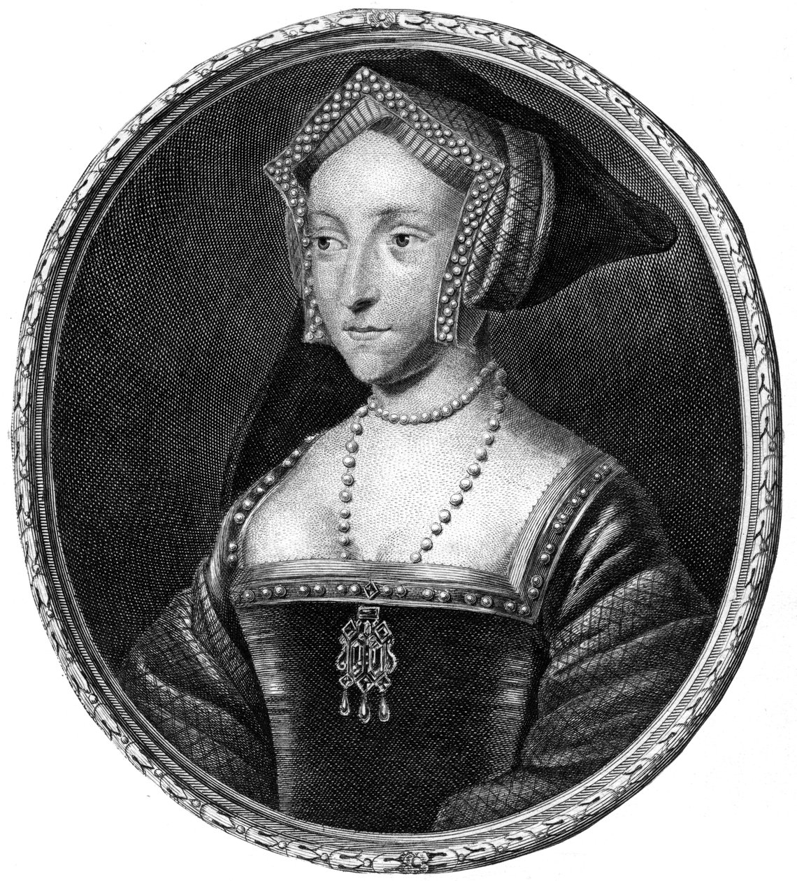 Jane Seymour, drottningkonsort av England och tredje fru till Henry VIII av Unbekannt