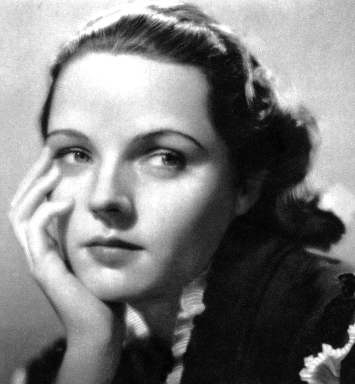 Jane Wyatt, amerikansk skådespelerska, 1934-1935 av Unbekannt