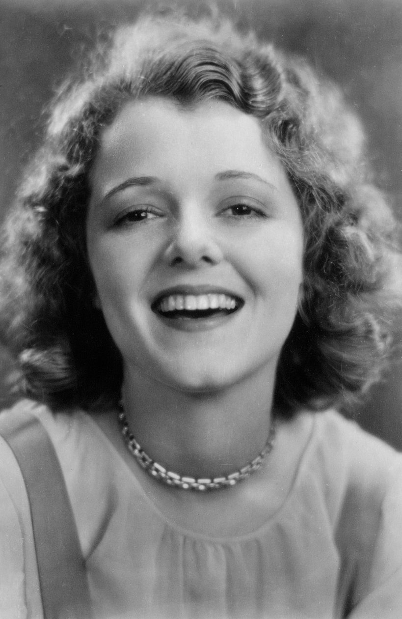 Janet Gaynor 1906-1984, amerikansk skådespelerska, 1900-talet av Unbekannt