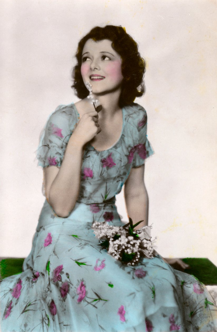 Janet Gaynor 1906-1984, amerikansk skådespelerska, 1900-talet av Unbekannt