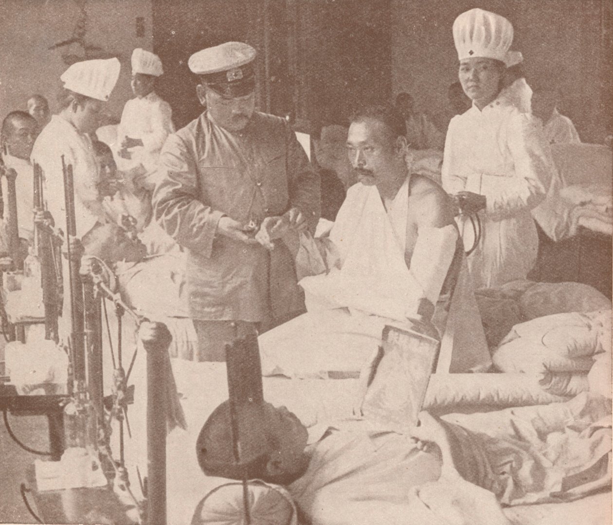 Japanska militärsjukhuset, 1905 1907 av Unbekannt