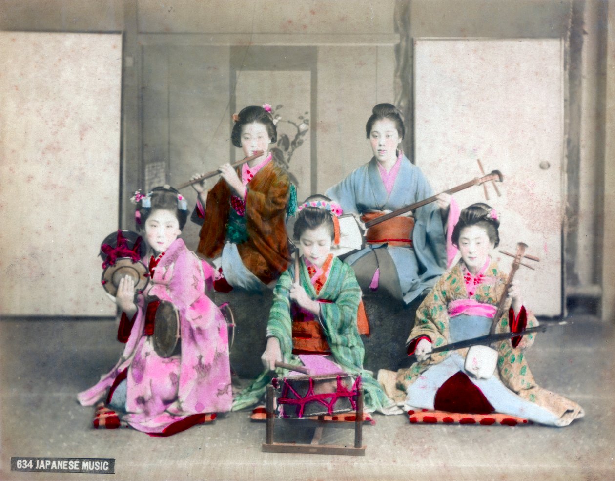 japanska musiker av Unbekannt