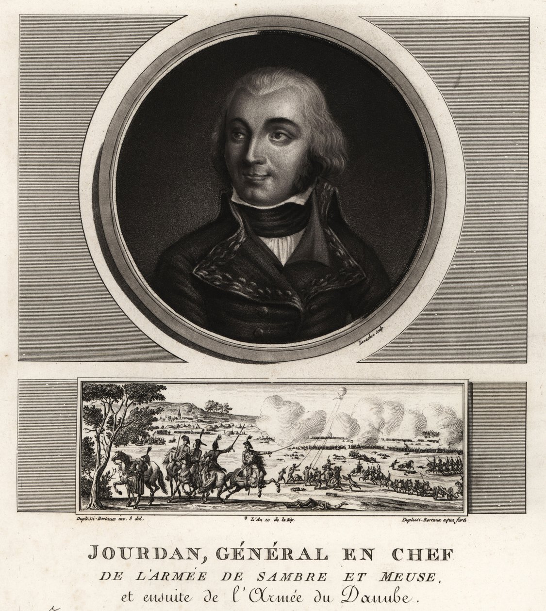 Jean-Baptiste Jourdan, chefsgeneral för Army of Sambre and Meuse av Unbekannt