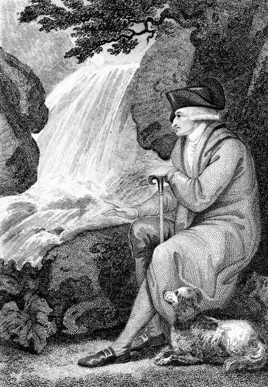 Jean-Jacques Rousseau, fransk politisk författare, 1787 av Unbekannt