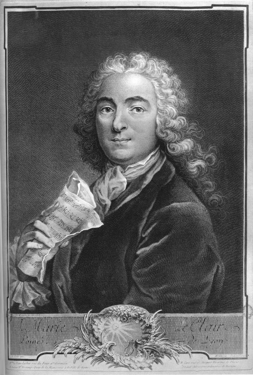 Jean-Marie Leclair den äldre, barockviolinist och kompositör av Unbekannt