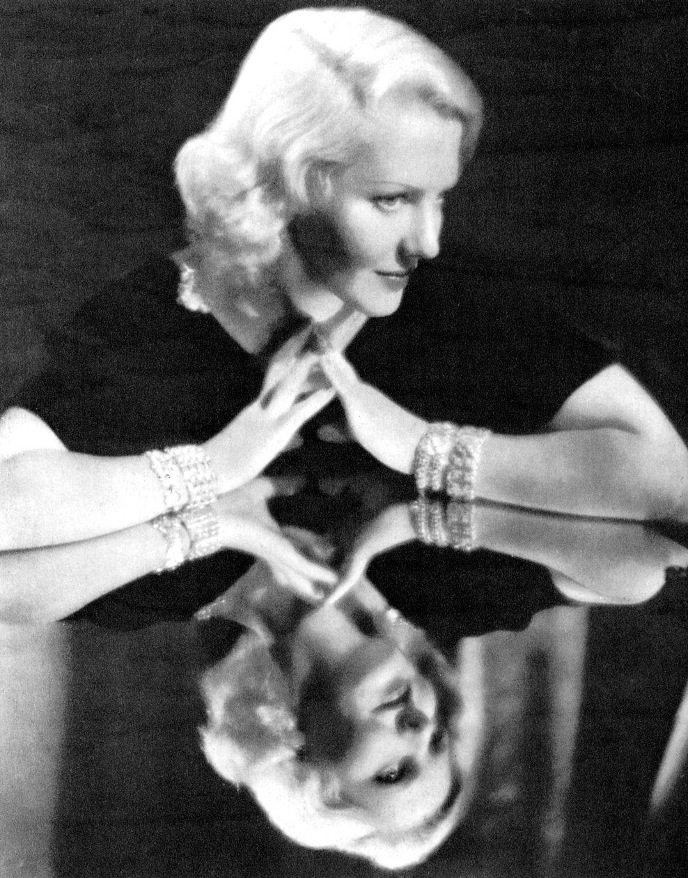 Jean Arthur, amerikansk skådespelerska, 1934-1935 av Unbekannt