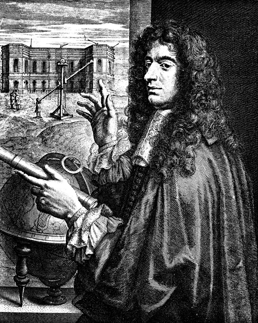 Jean Dominique Cassini 1625-1712, italiensk född fransk astronom av Unbekannt