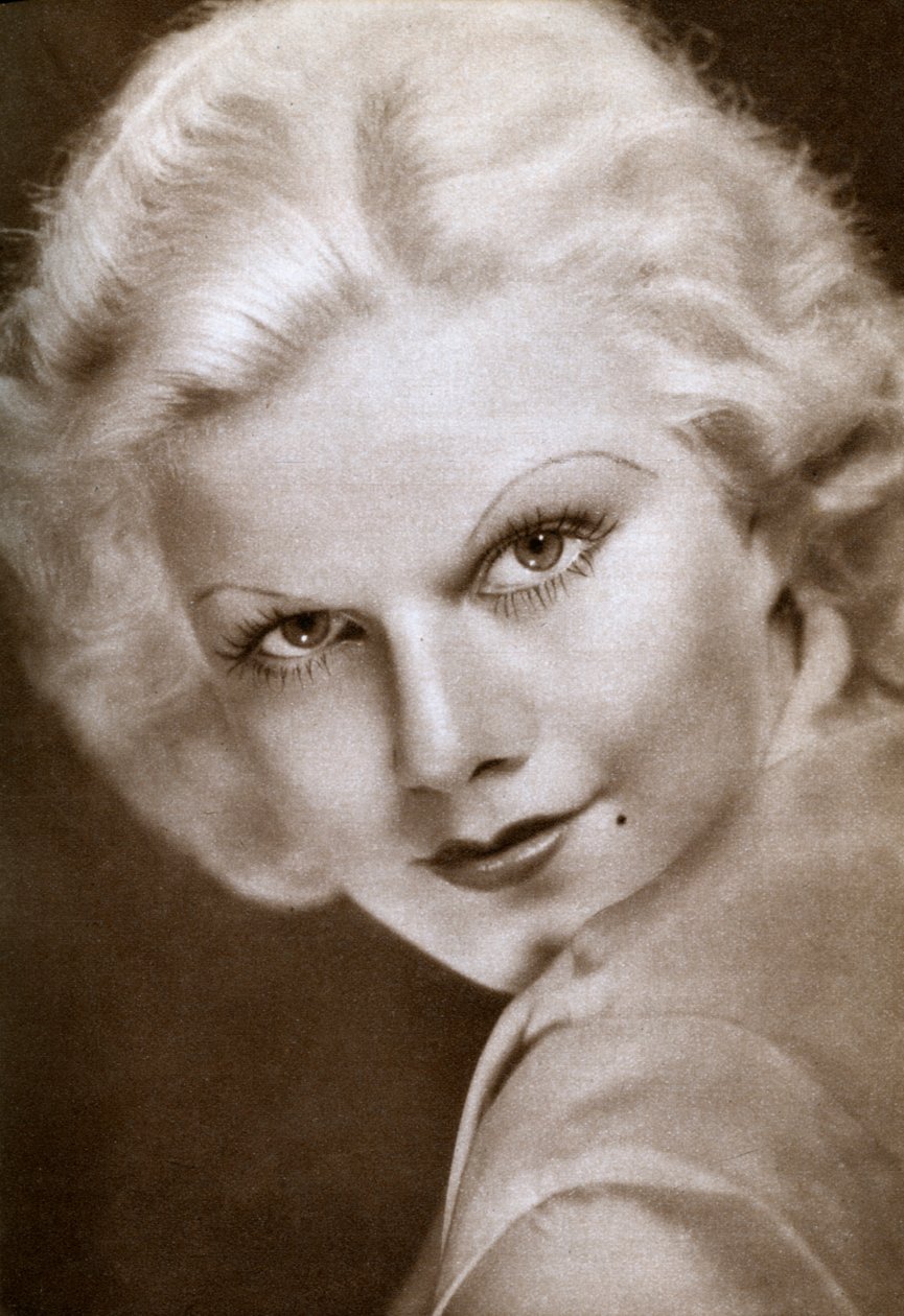 Jean Harlow, amerikansk skådespelerska, 1933 av Unbekannt