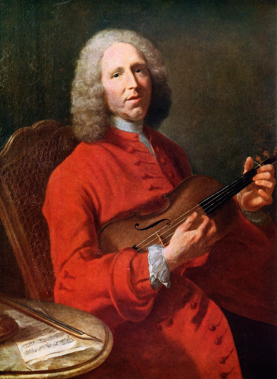 Jean Philippe Rameau 1683-1764, fransk kompositör av Unbekannt