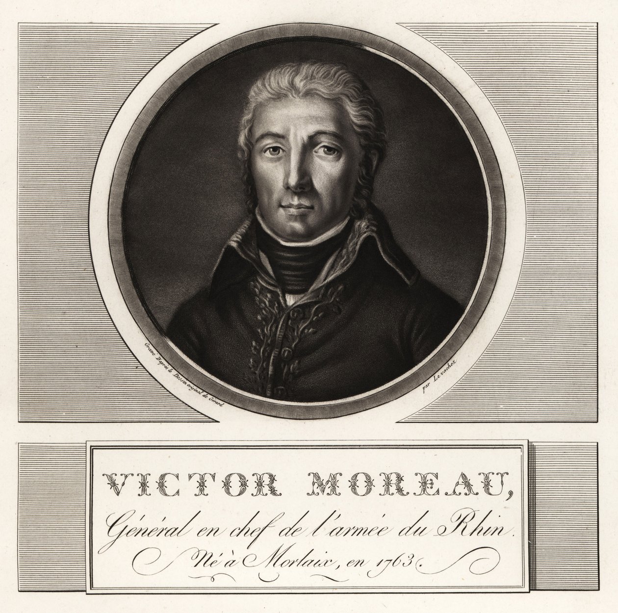 Jean Victor Marie Moreau, chef för Rhenarmén av Unbekannt