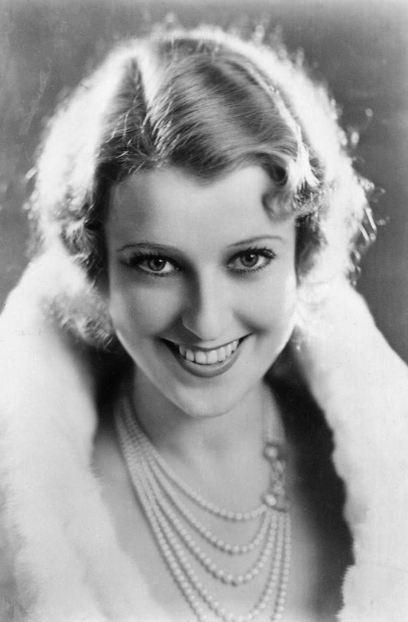 Jeanette MacDonald 1903-1965, amerikansk skådespelerska och sångerska, 1900-talet av Unbekannt