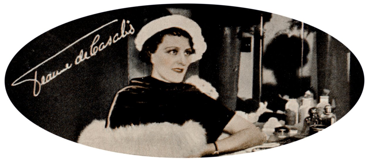 Jeanne de Casalis 1897-1966, Basutolandsfödd brittisk skådespelerska inom scen, radio och film, 1935 av Unbekannt