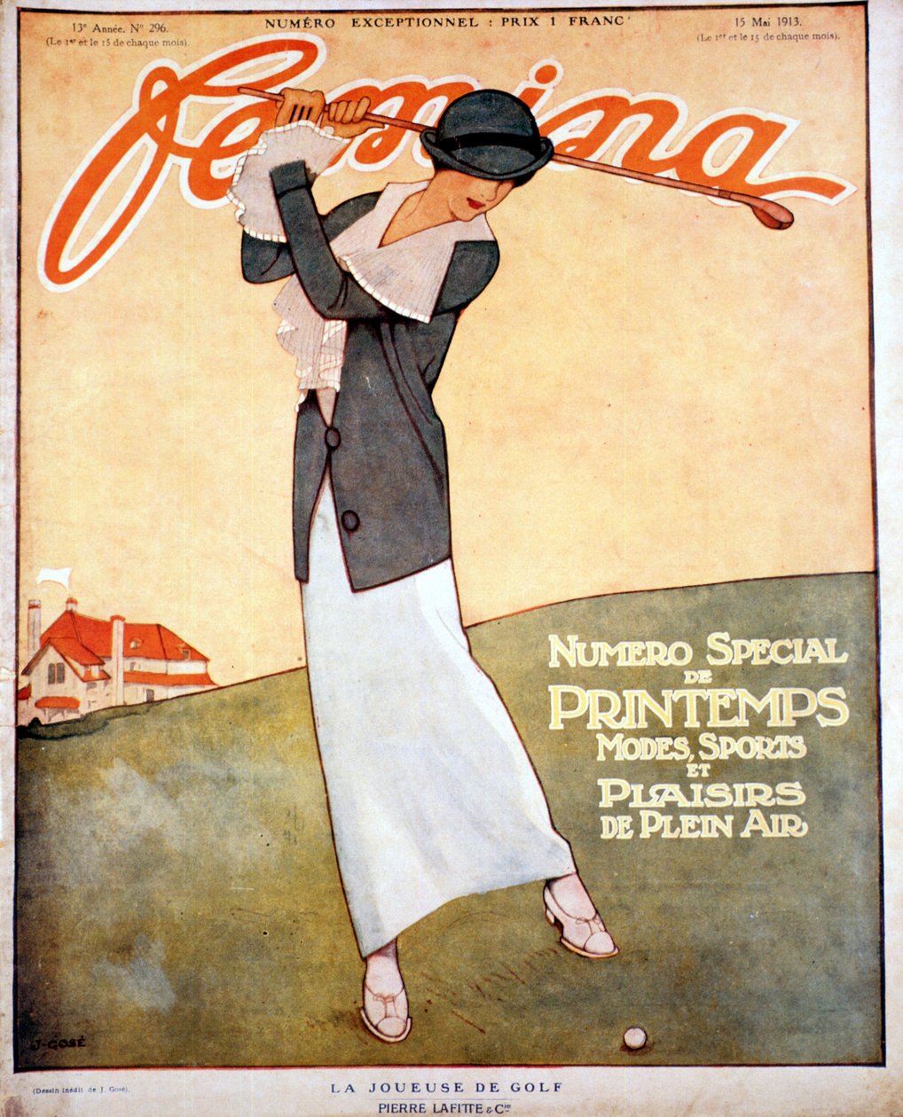 Jemima, tidningsomslag, franska, maj 1913 av Unbekannt