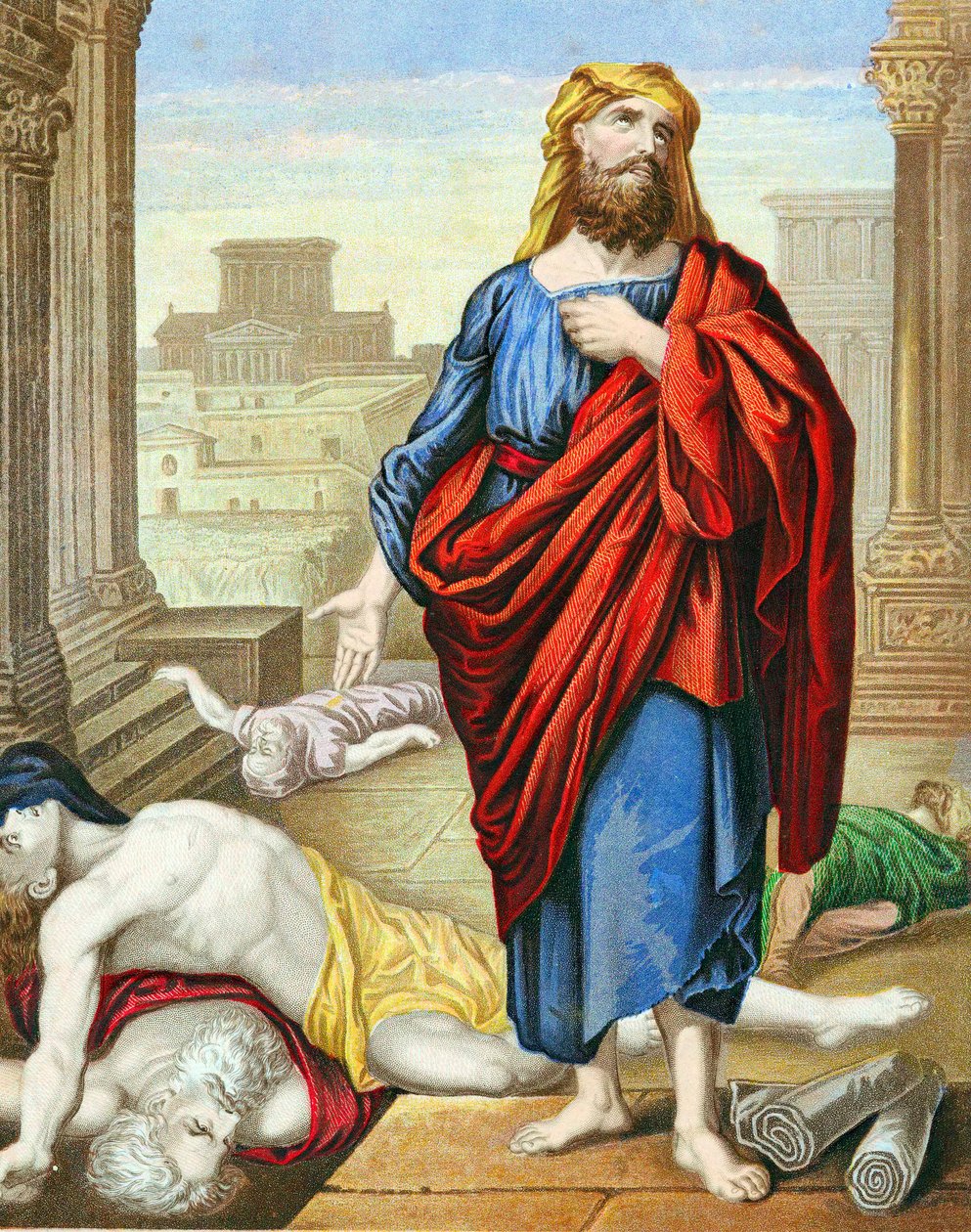 Jeremia, Gamla testamentets profet, c1860. av Unbekannt