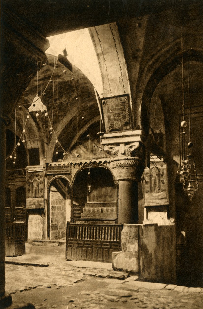 Jerusalem - Heliga gravens kyrka - St Helenas kapell, c1918-c1939. av Unbekannt