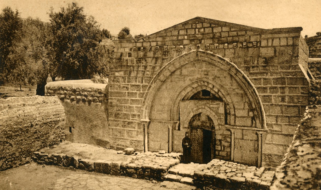 Jerusalem - Jungfrukyrkan, c1918-c1939. av Unbekannt