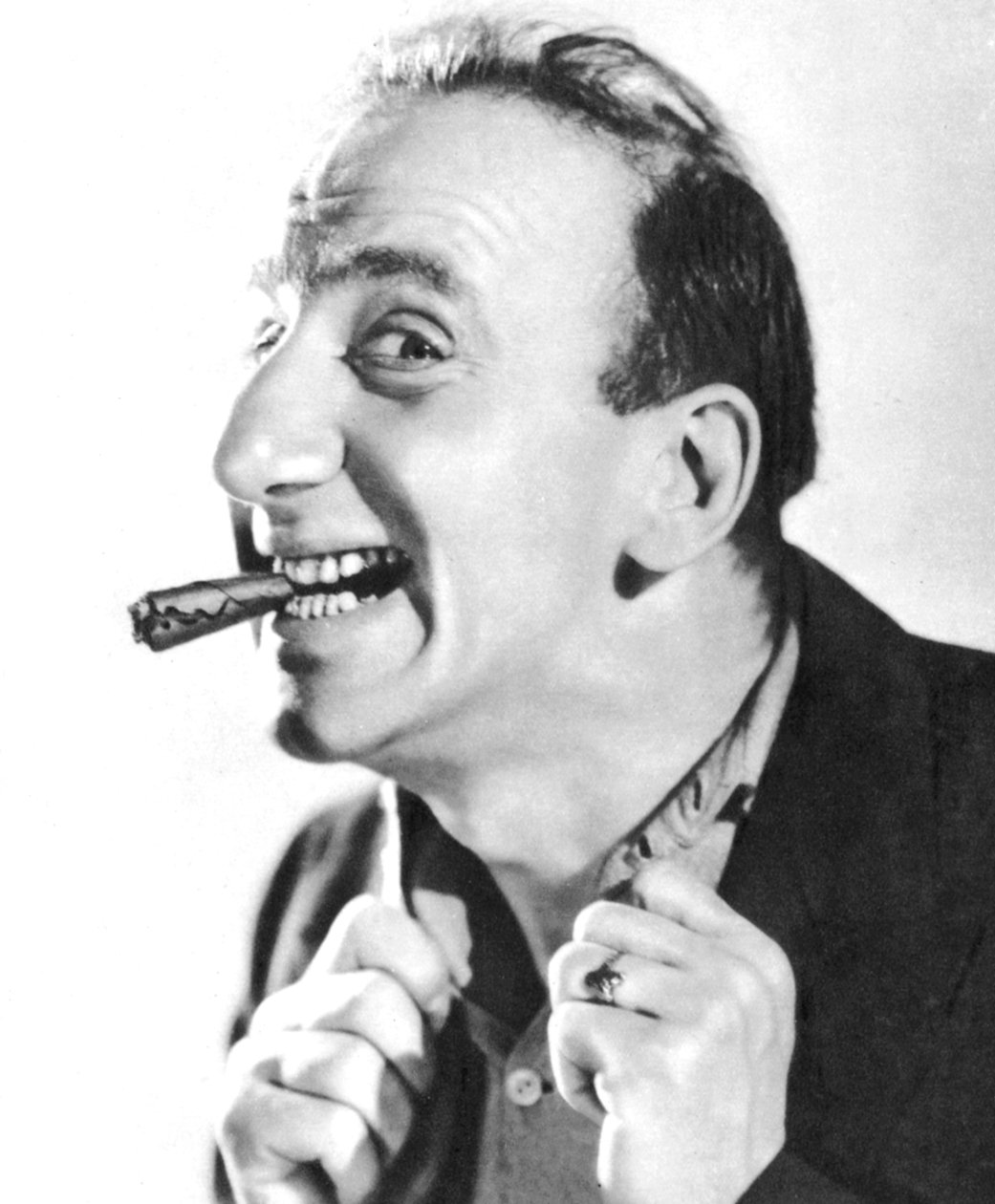 Jimmy Durante, amerikansk sångare, pianist, skådespelare och komiker, 1934-1935 av Unbekannt
