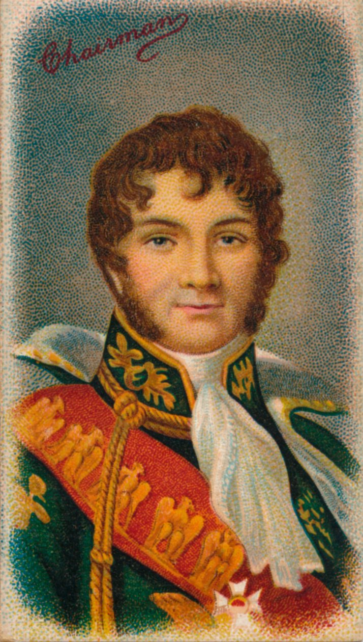 Joachim-Napoleon Murat 1767-1815, marskalk av Frankrike och kung av Neapel, 1912 av Unbekannt