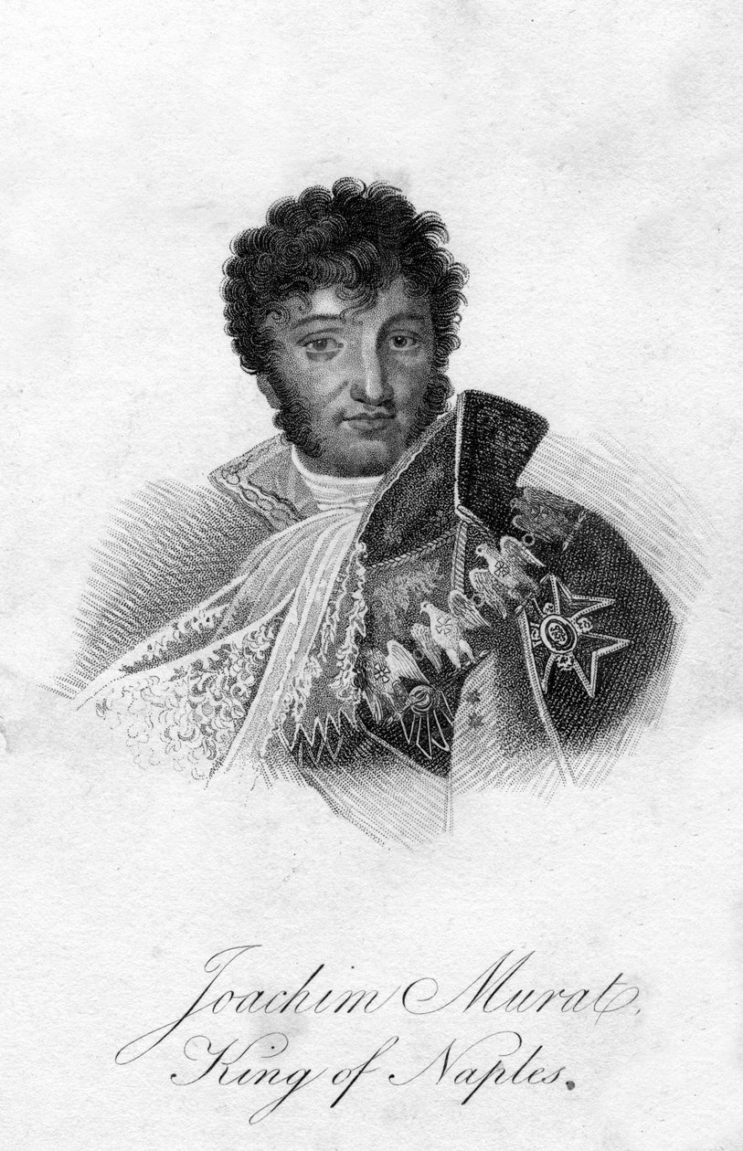 Joachim Murat, kung av Neapel, 1800-talet av Unbekannt