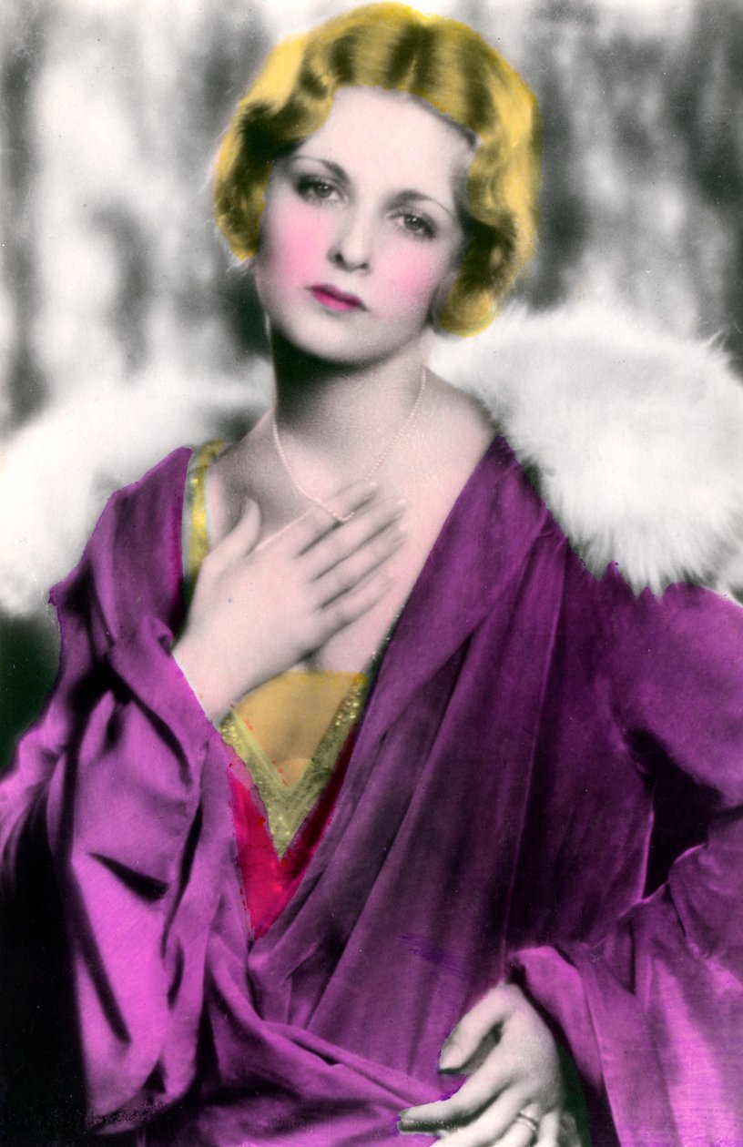 Joan Bennett 1910-1990. Amerikansk skådespelerska, 1900-talet av Unbekannt