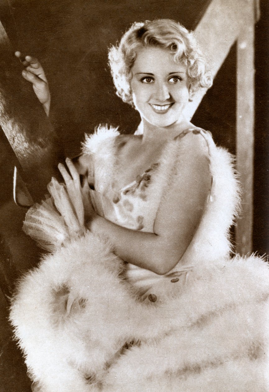 Joan Blondell, amerikansk skådespelerska, 1933 av Unbekannt