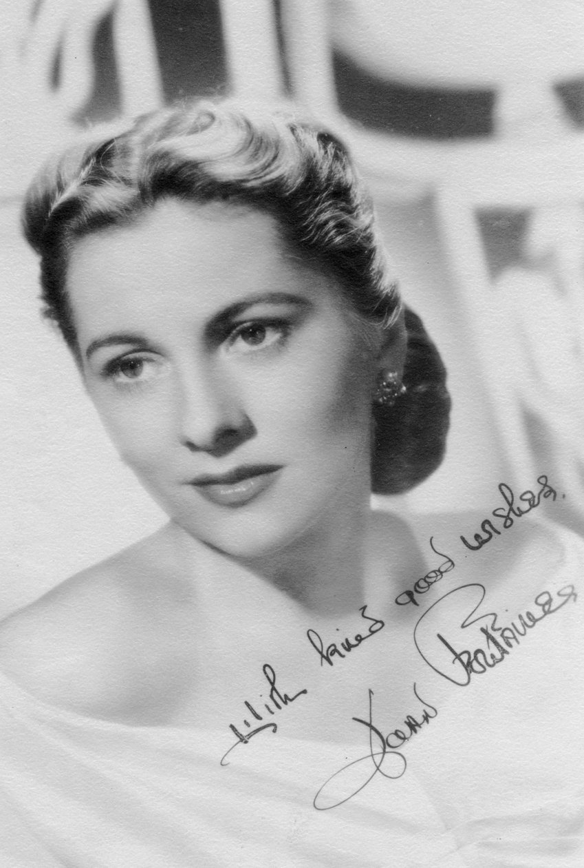 Joan Fontaine född 1917, brittisk skådespelerska, ca 1930-talet av Unbekannt