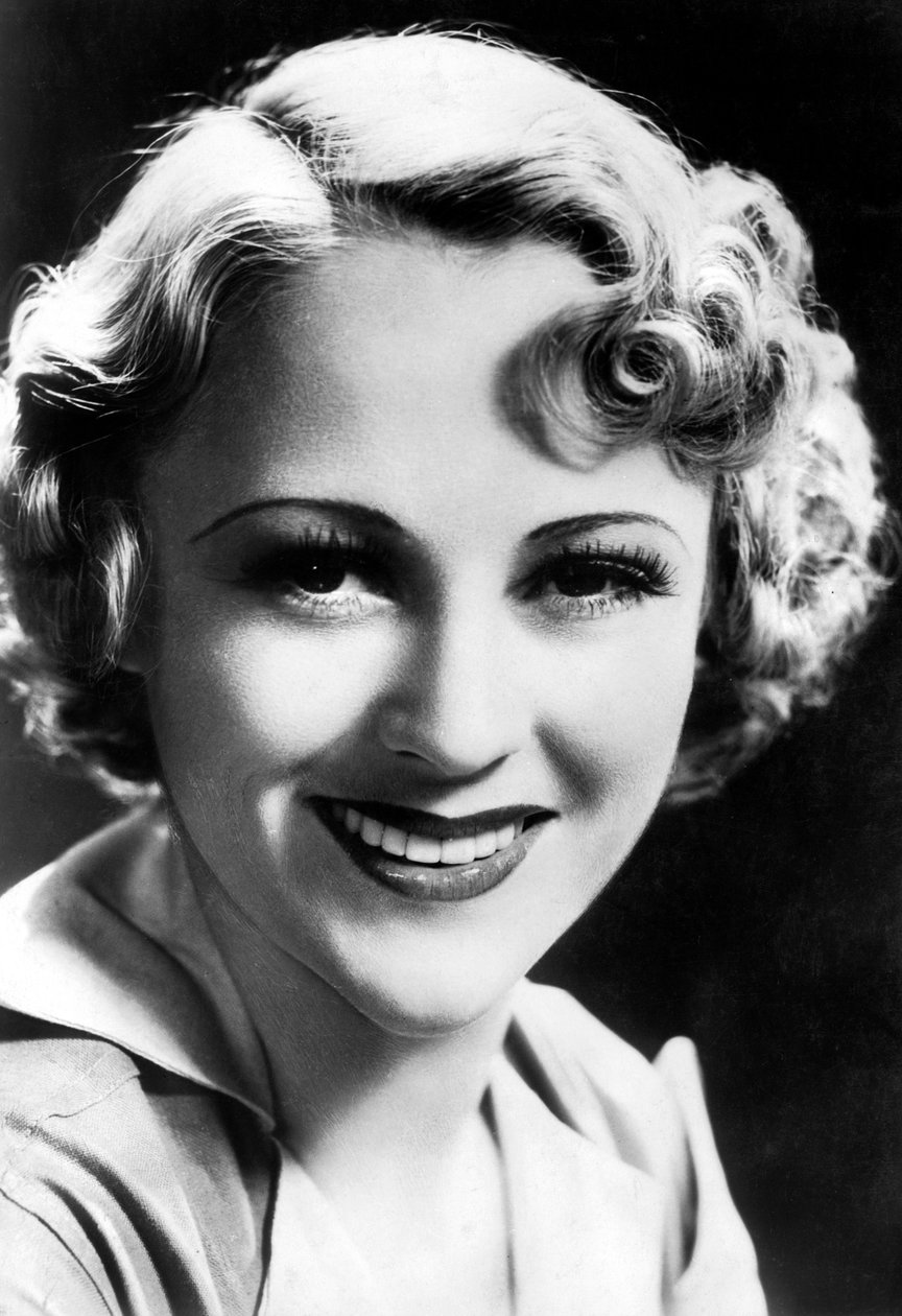 Joan Fontaine f. 1917, amerikansk skådespelerska, c1930-c1940-tal av Unbekannt