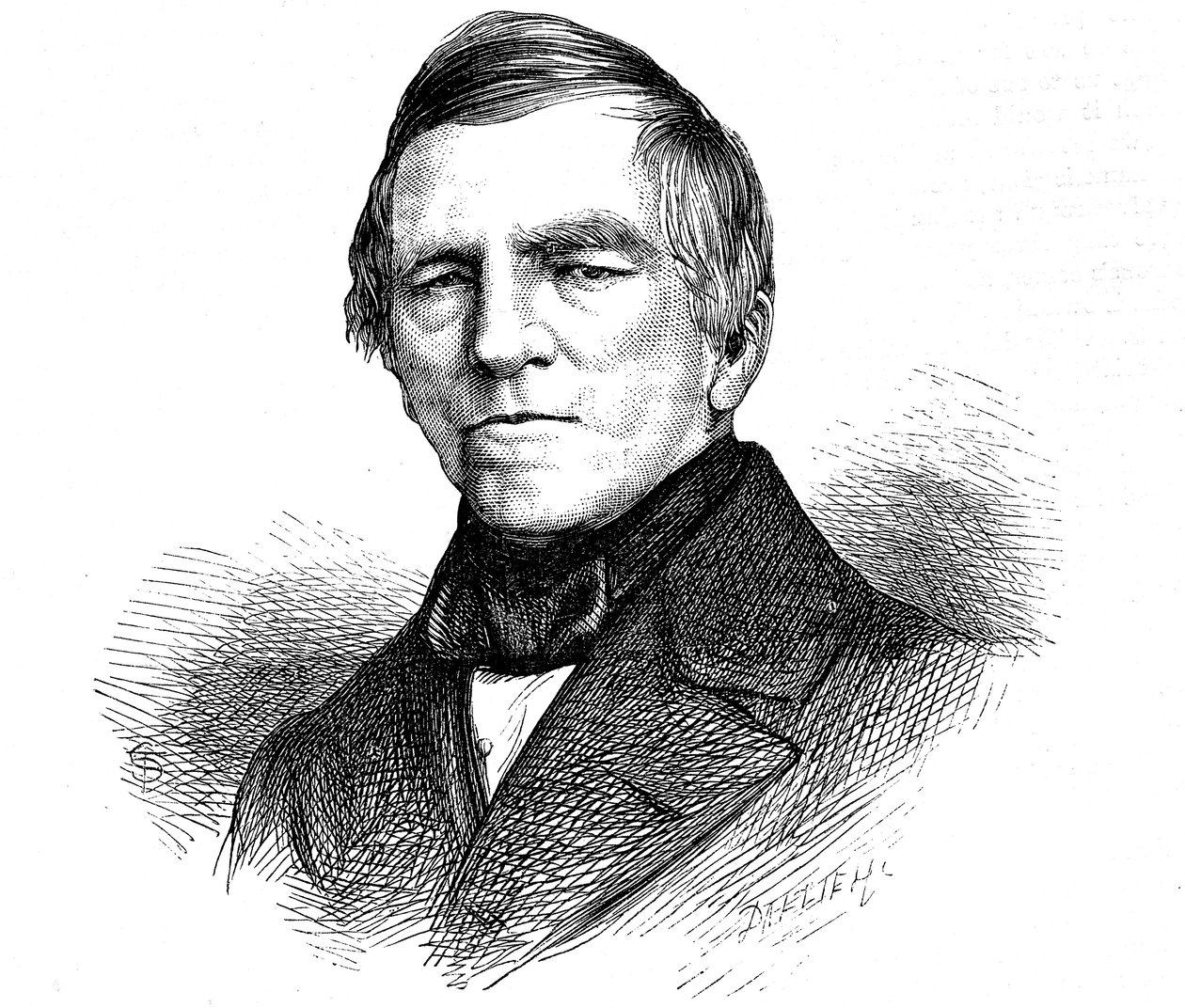 Johann Franz Encke, tysk 1800-talsastronom av Unbekannt