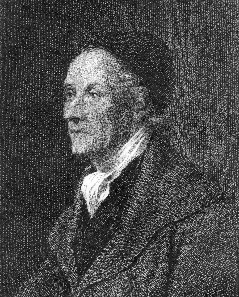 Johann Kaspar Lavater, schweizisk fysiognost och teolog, tidigt 1800-tal av Unbekannt
