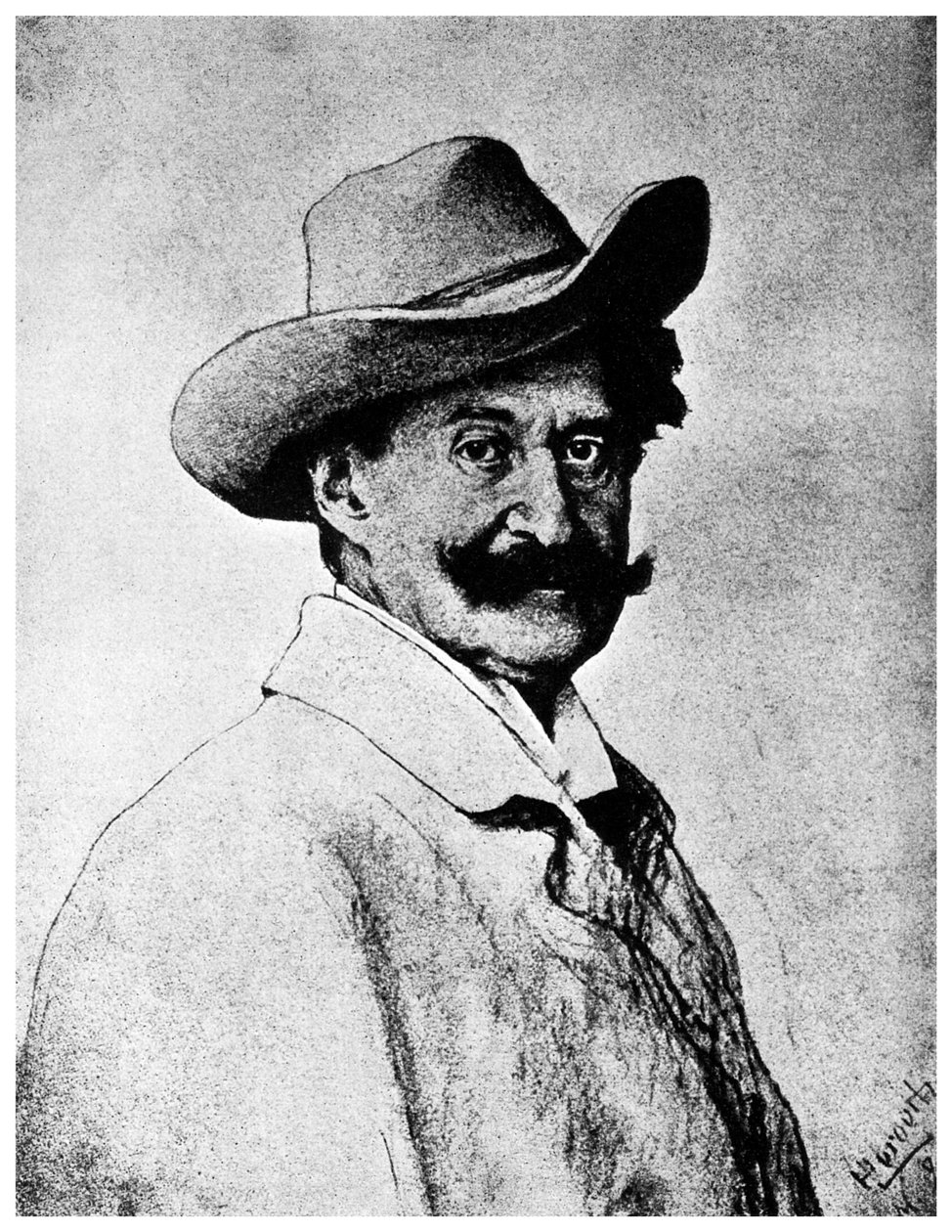 Johann Strauss den yngre, österrikisk kompositör, 1800-talet 1956 av Unbekannt