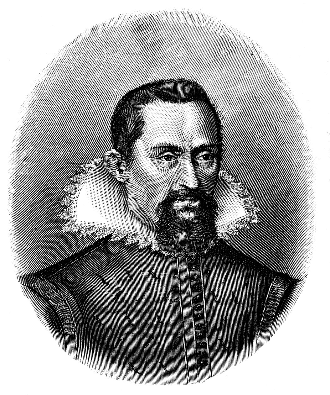 Johannes Kepler, tysk astronom, tidigt 1600-tal, c1903 av Unbekannt