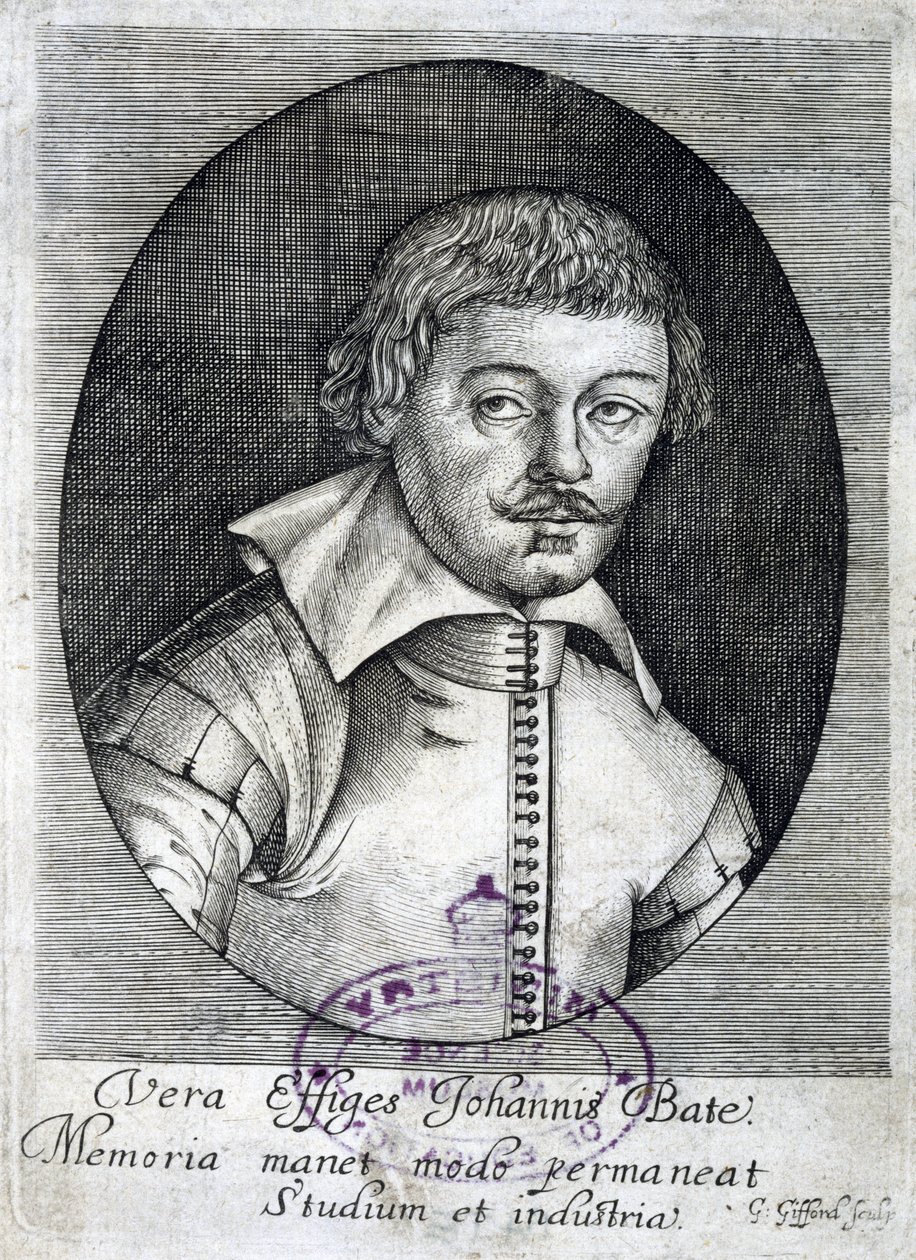 John Bate, engelsk författare, ca 1635 av Unbekannt