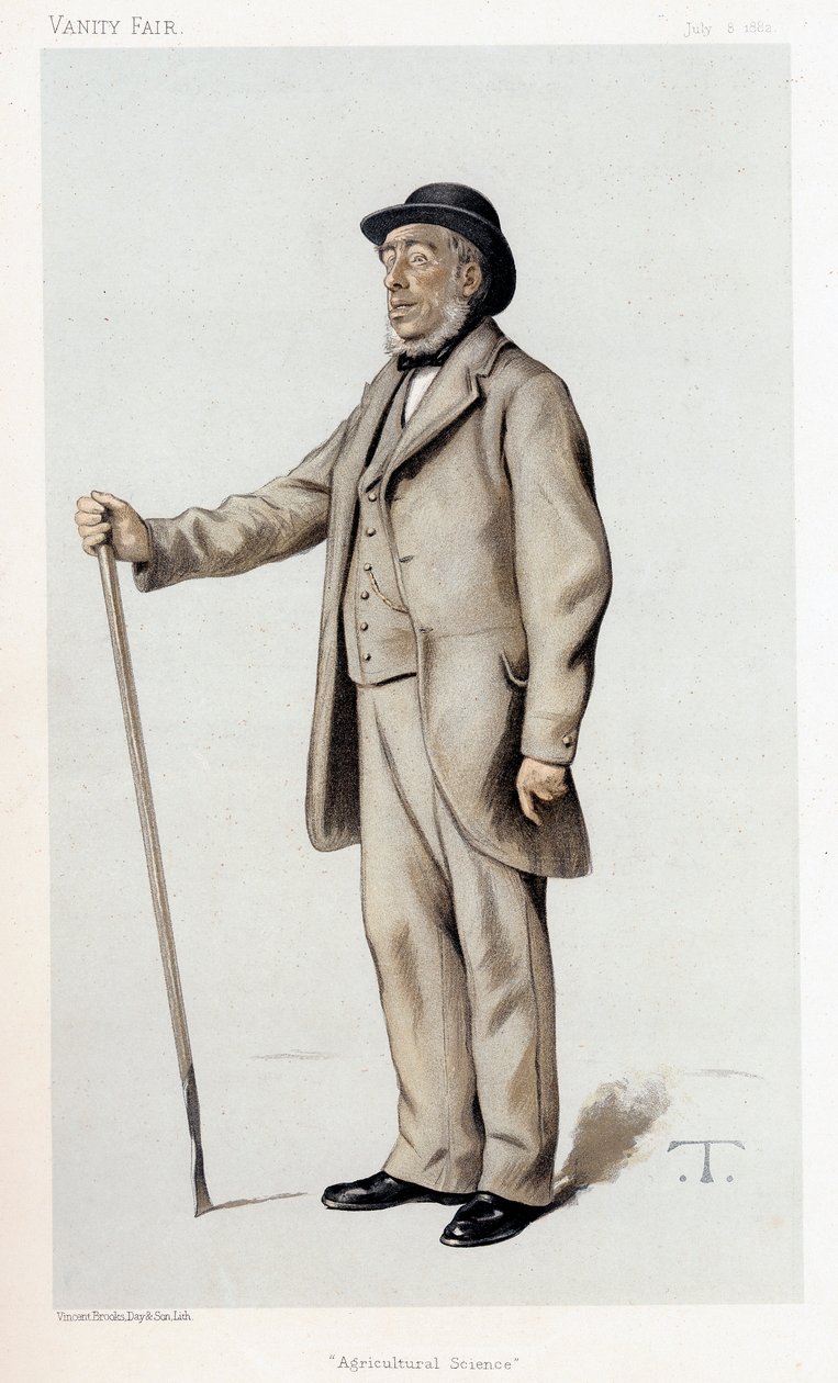 John Bennet Lawes, brittisk jordbrukare, 1882 av Unbekannt