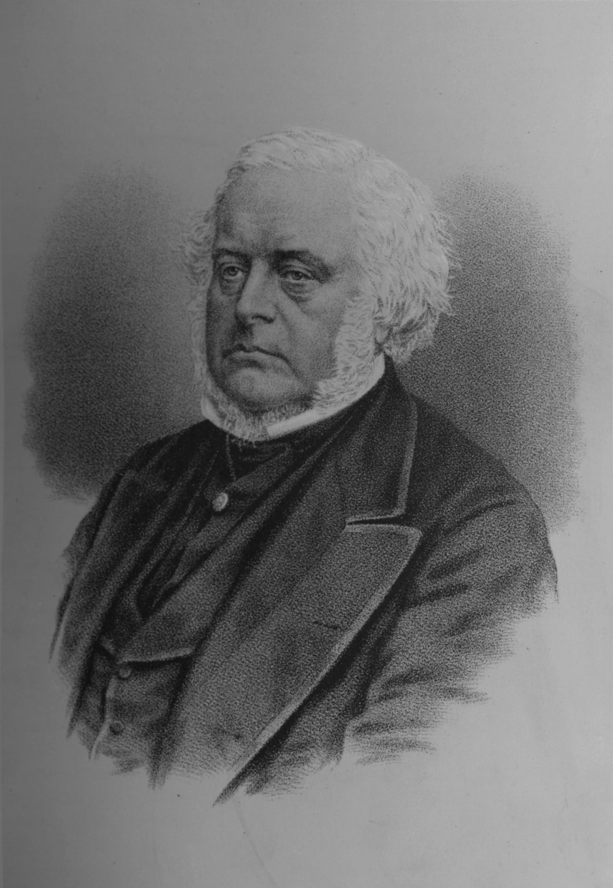 John Bright, brittisk politiker och talare, 1870-talet 1883. av Unbekannt