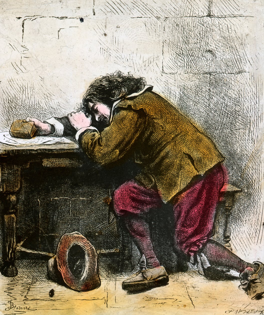 John Bunyan drömmer, 1600-talet sent 1800-tal eller tidigt 1900-tal av Unbekannt