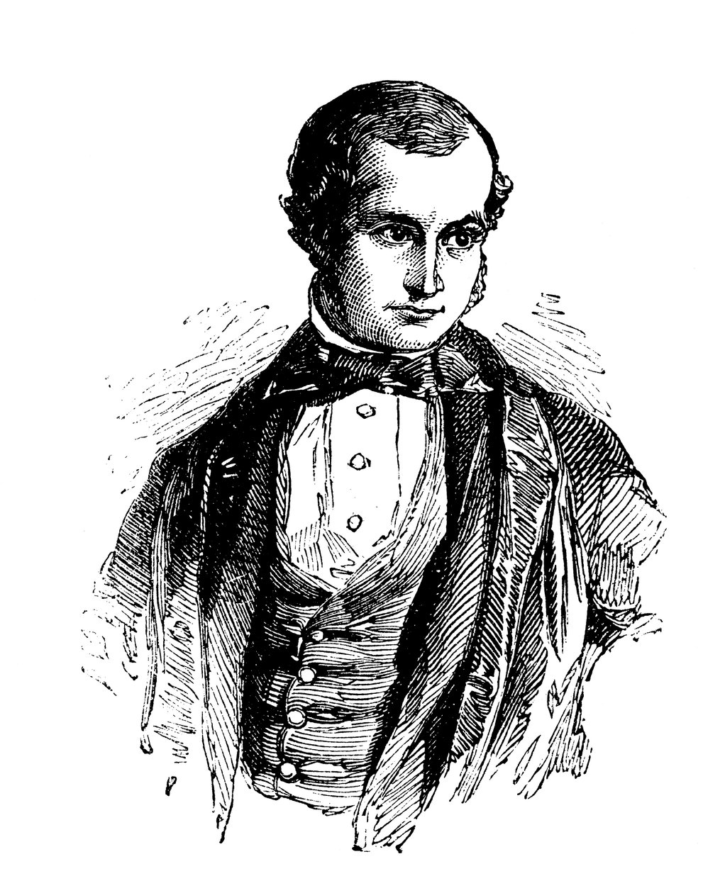 John Couch Adams 1819-92, engelsk astronom och matematiker, 1881 av Unbekannt