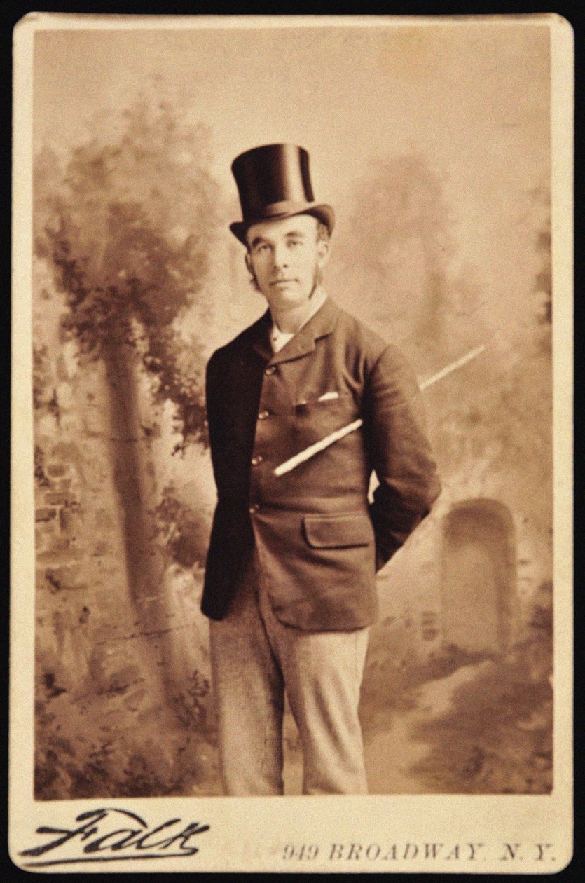 John Douglas, 9:e markis av Queensberry 1844-1900 av Unbekannt