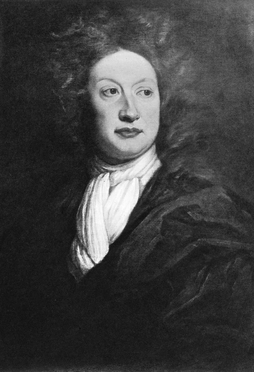 John Dryden, engelsk poet, litteraturkritiker och dramatiker, 1800-talet av Unbekannt
