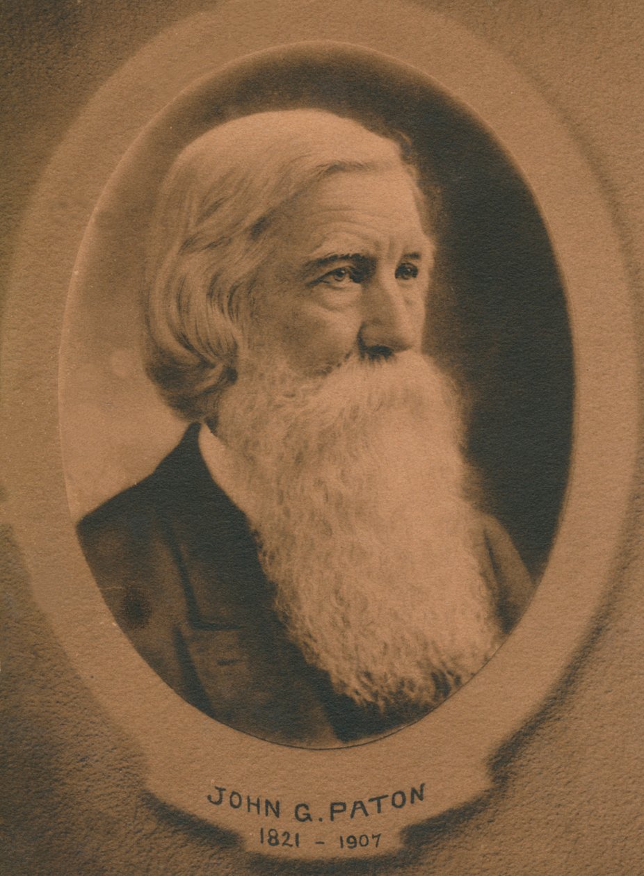 John Gibson Paton 1824-1907, skotsk född protestantisk missionär, c1910-talet av Unbekannt