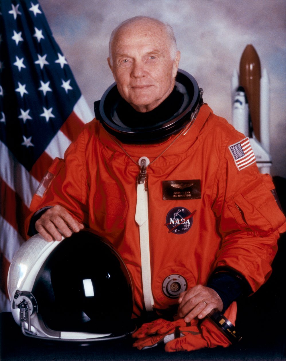 John H Glenn, amerikansk astronaut, maj 1998 av Unbekannt