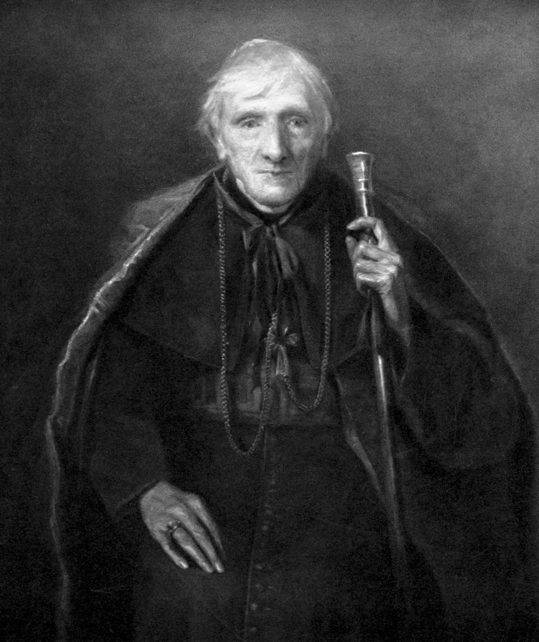 John Henry Newman i ålderdom, brittisk forskare och teolog, c1885 av Unbekannt