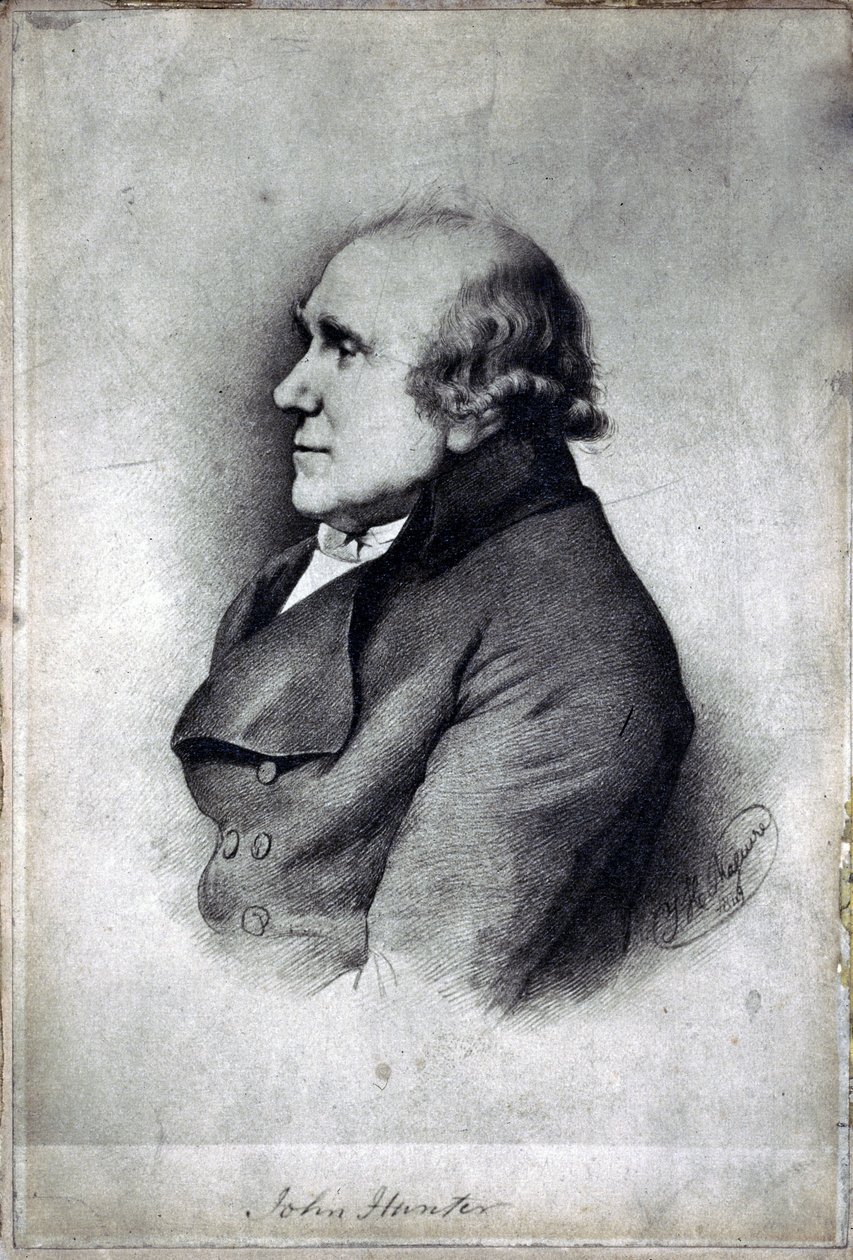 John Hunter, brittisk kirurg och anatom, ca 1770-talet av Unbekannt