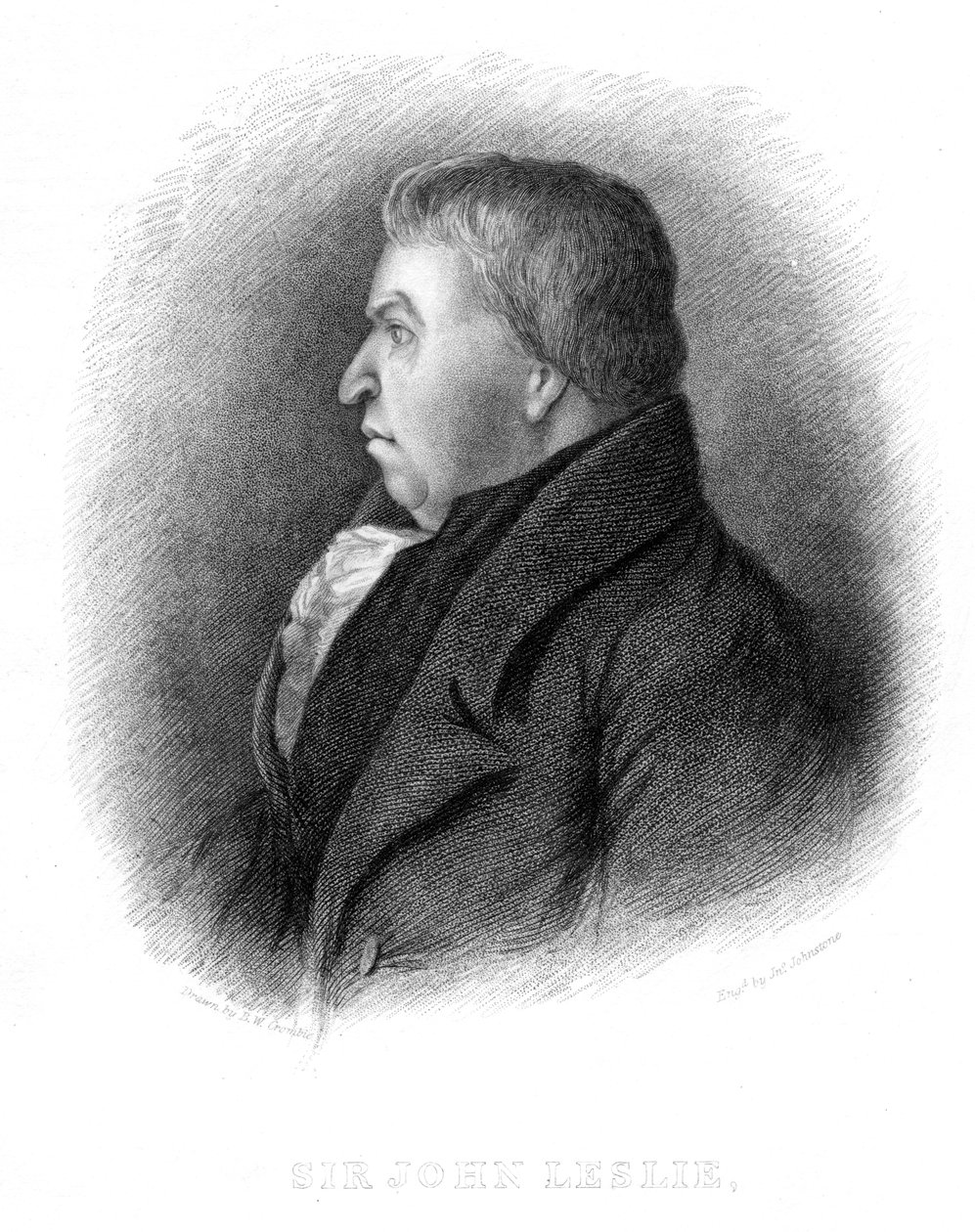 John Leslie, skotsk naturfilosof och fysiker, 1800-talet av Unbekannt
