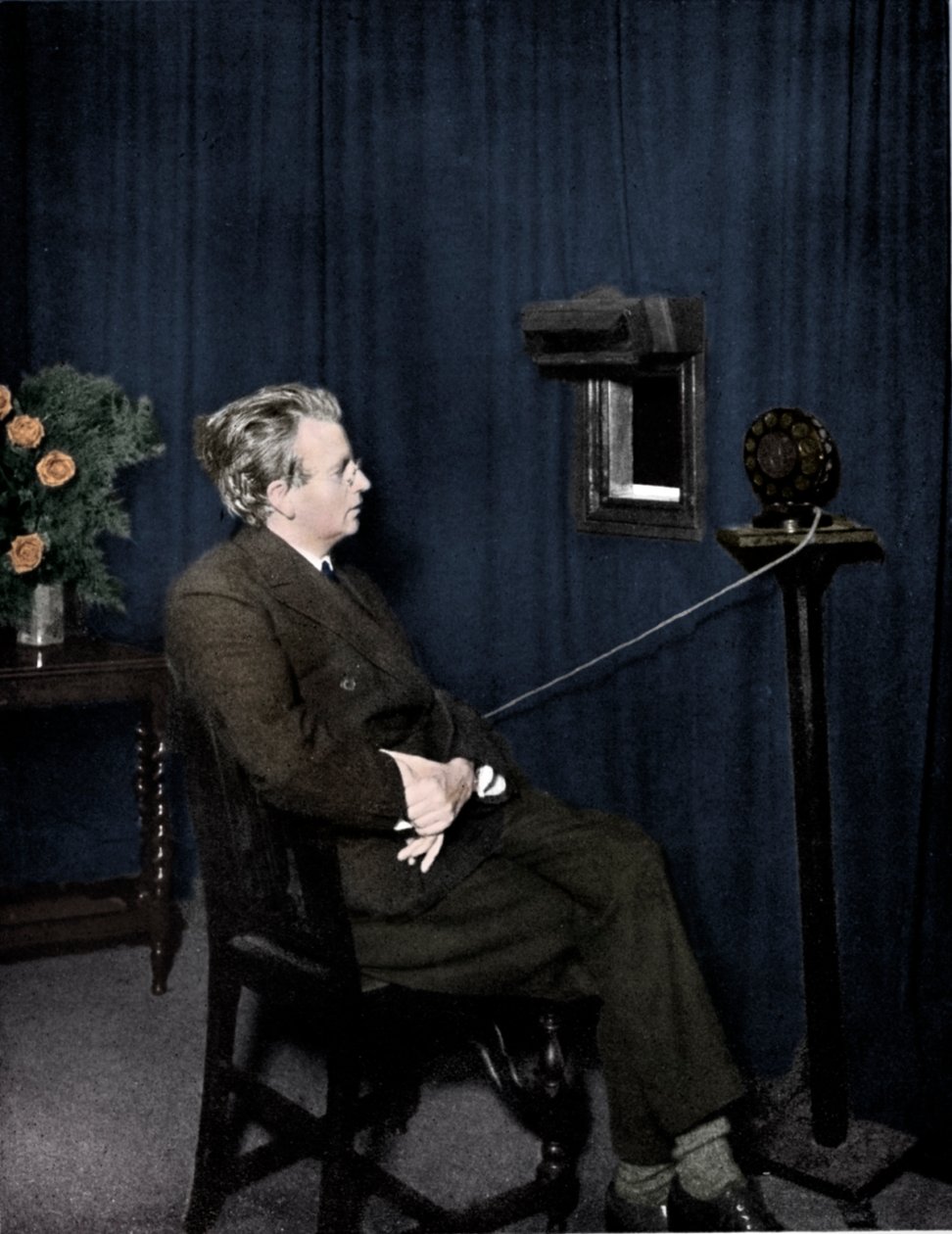 John Logie Baird 1888-1946, skotsk elektroingenjör och pionjär inom tv, 1920-talet av Unbekannt