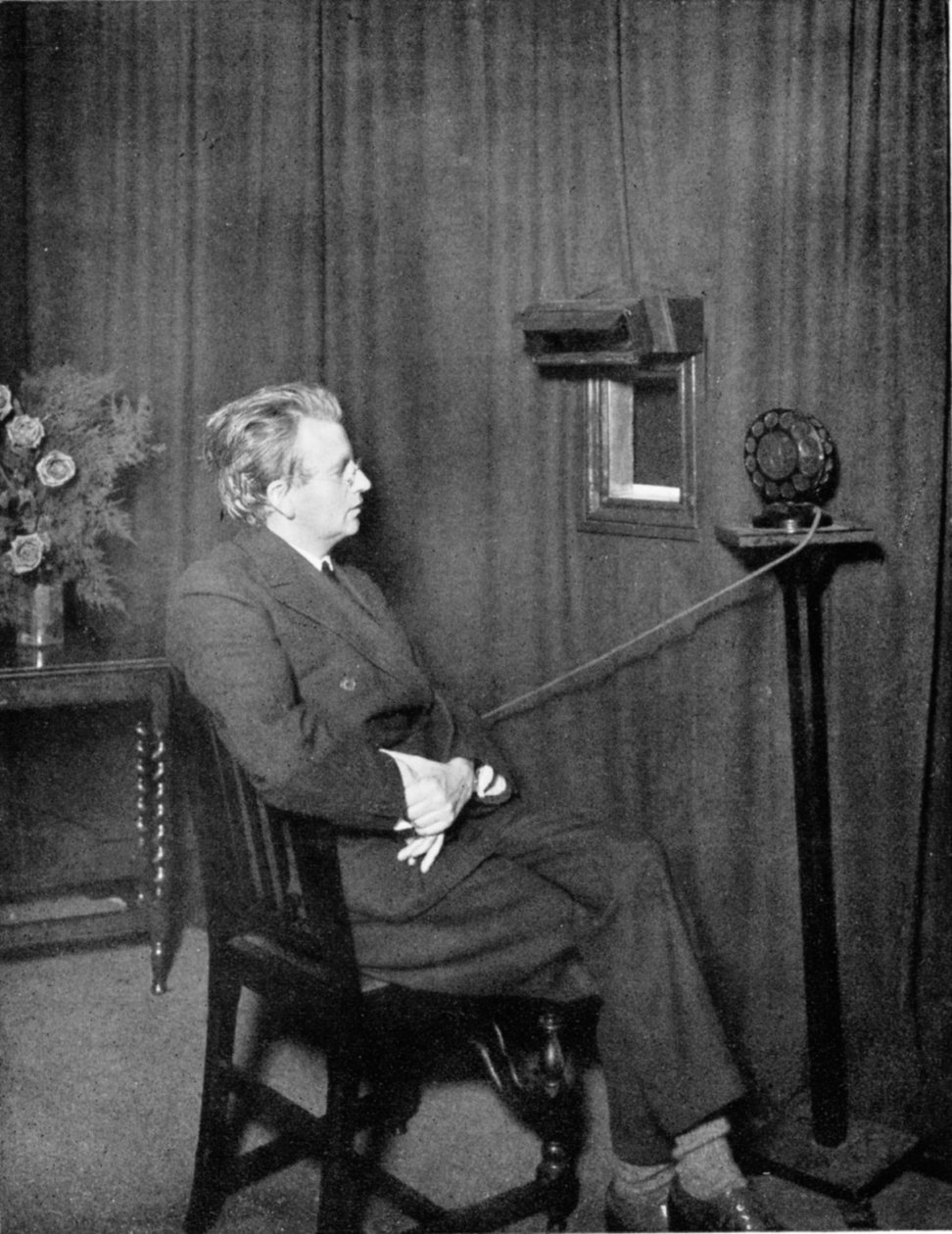 John Logie Baird 1888-1946, skotsk elektroingenjör och pionjär inom tv, 1920-talet av Unbekannt