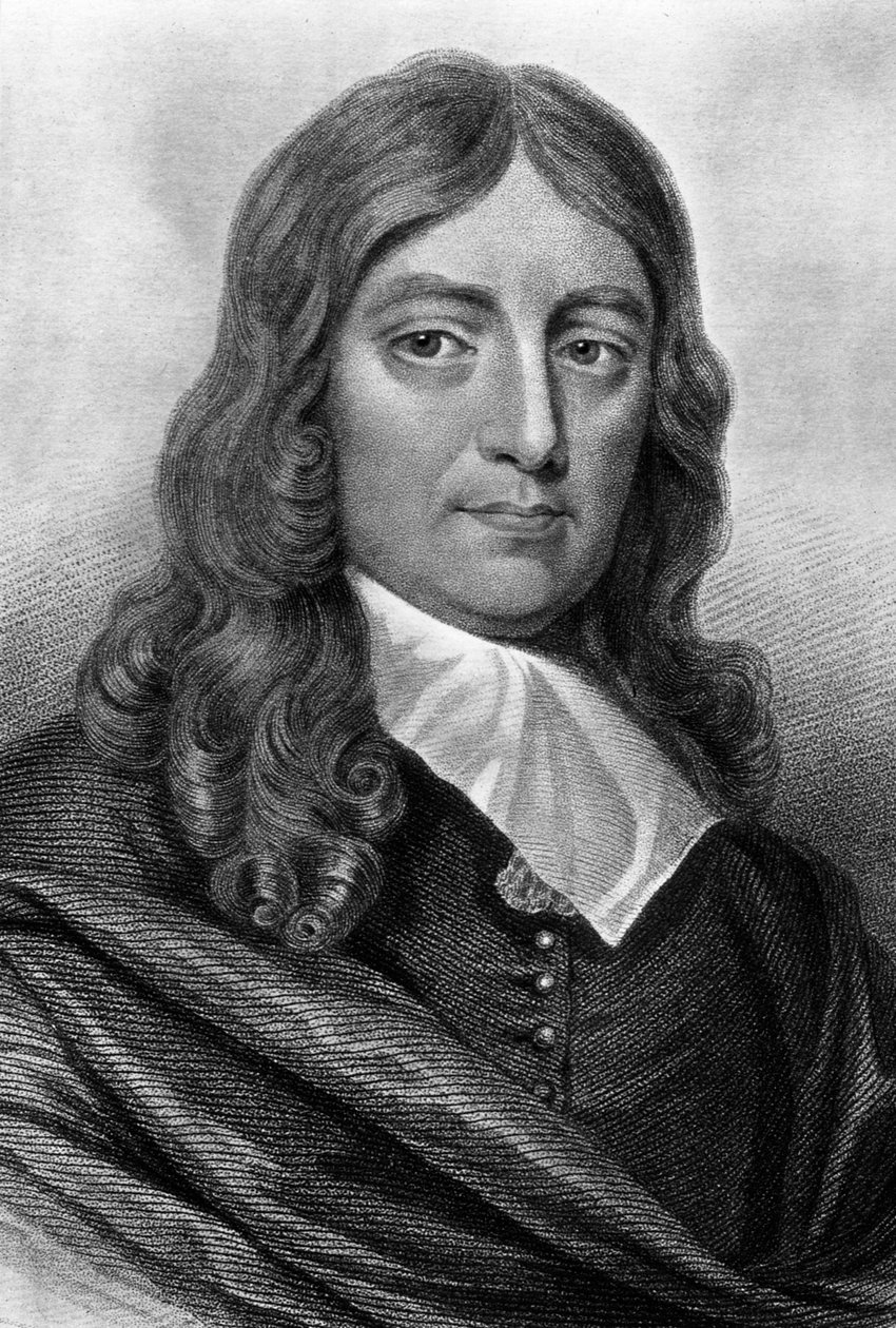 John Milton, engelsk poet, 1800-talet av Unbekannt