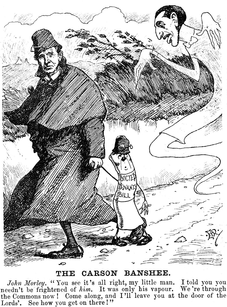 John Morley, brittisk minister för Irland, 1894 av Unbekannt