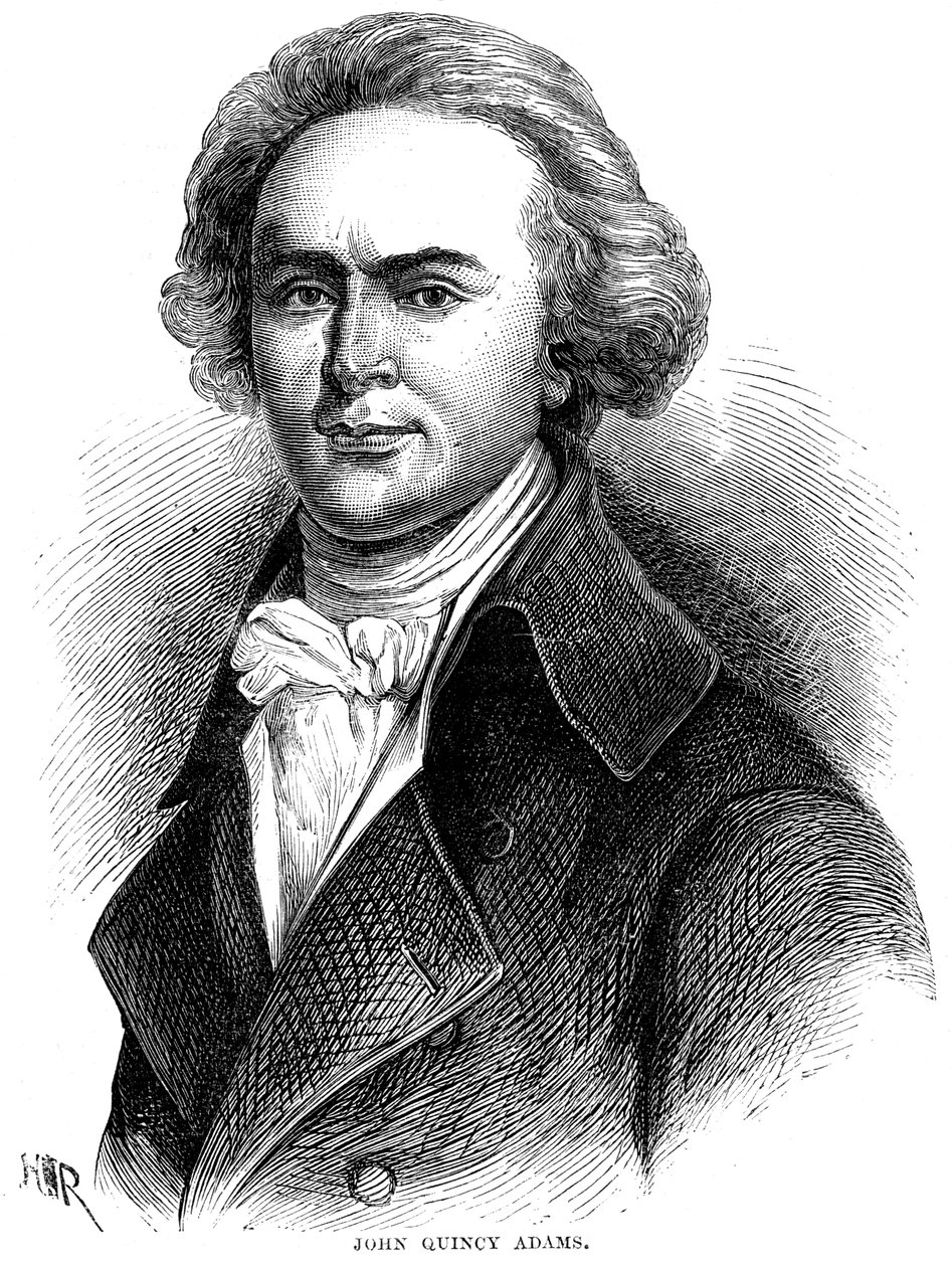John Quincy Adams, USA:s sjätte president, c1880 av Unbekannt