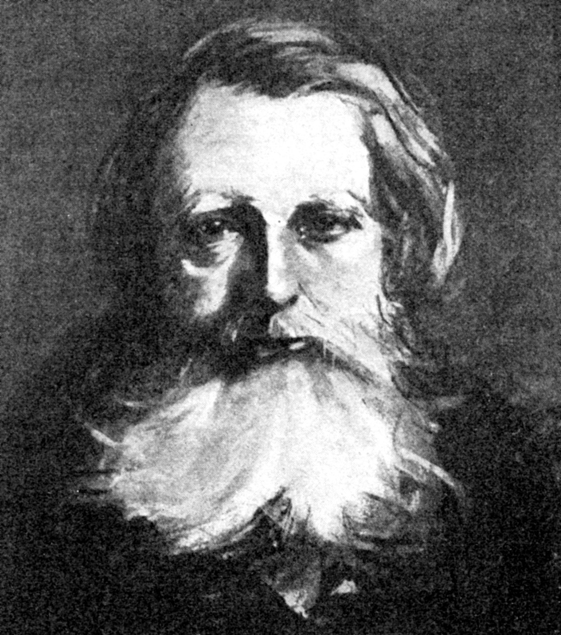 John Ruskin, viktoriansk konstkritiker, 1923 av Unbekannt