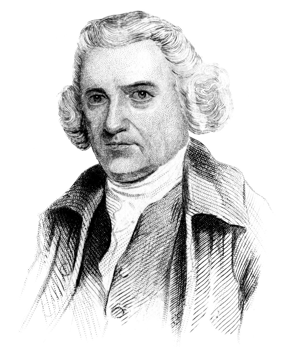 John Smeaton, engelsk civilingenjör från 1700-talet, c1850 av Unbekannt